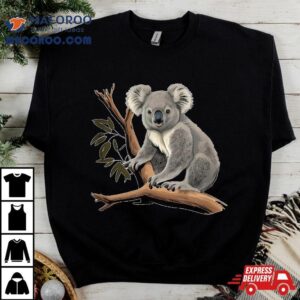 Funny Eating Koala Bear Tshirt