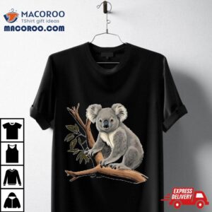 Funny Eating Koala Bear Tshirt