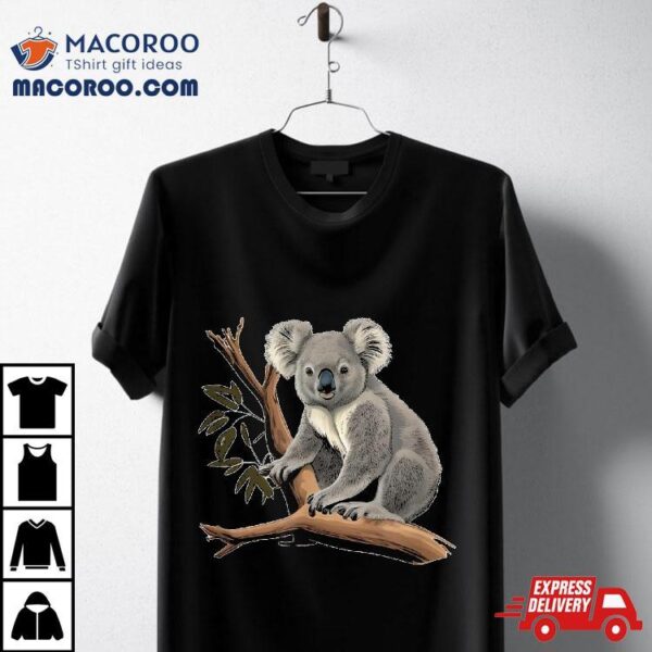 Funny Eating Koala Bear Shirt