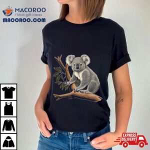 Funny Eating Koala Bear Tshirt