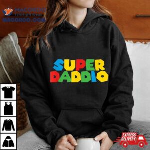 Gamer Daddio Funny Super Dad Fathers From Wife & Kids Shirt