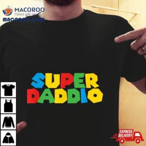 Gamer Daddio Funny Super Dad Fathers From Wife Amp Kids Tshirt