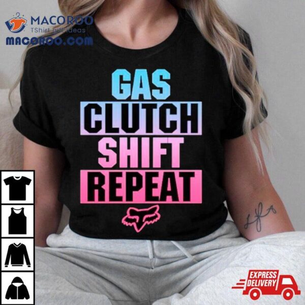 Gas Clutch Shift Repeat Shirt