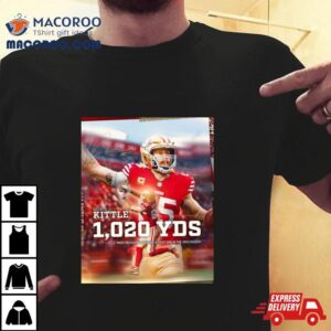 George Kittle Yds Most Receiving Yards By A Tight End In The Season Tshirt