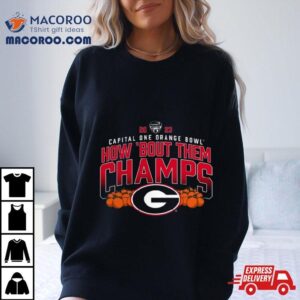 Georgia Bulldogs Orange Bowl Champions Mindse Tshirt