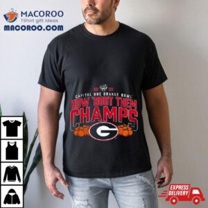 Georgia Bulldogs Orange Bowl Champions Mindse Tshirt