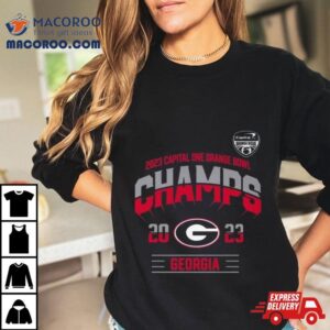 Georgia Bulldogs Football Orange Bowl Champions Tshirt