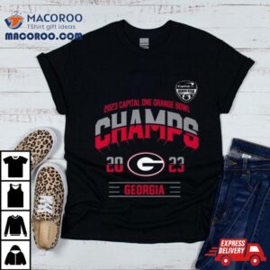 Georgia Bulldogs Football Orange Bowl Champions Tshirt