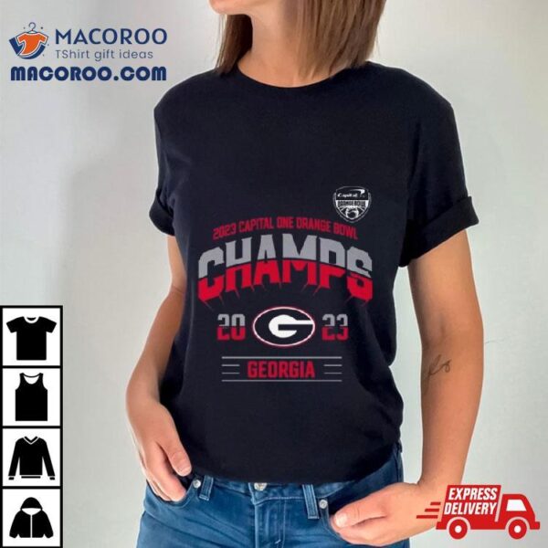 Georgia Bulldogs Football 2023 Orange Bowl Champions Shirt