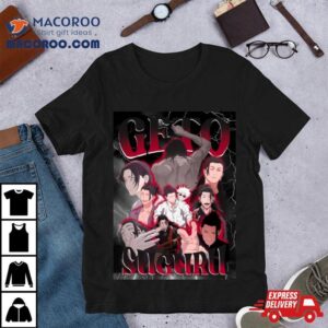 Geto Suguru Collage Design Jujutsu Kaisen Tshirt