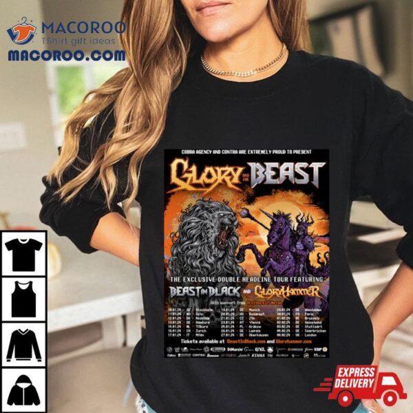 Glory And The Beast Tour 2024 T Shirt