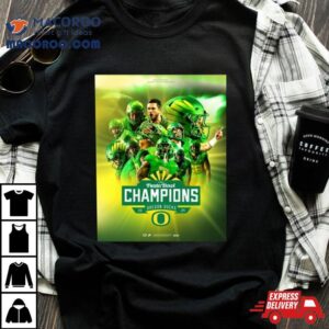 Go Ducks Fiesta Bowl Champions Oregon Football Tshirt