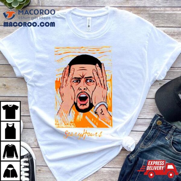 Golden State Warriors Stephen Curry Scary Hours Shirt