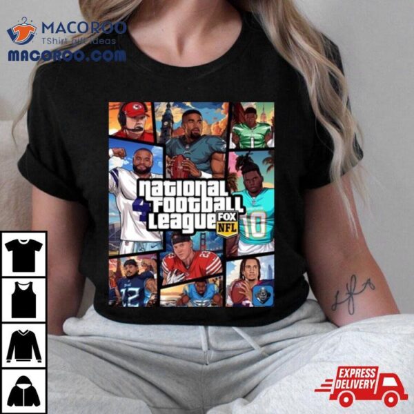 Grand Theft Auto Vice City The Nfl Edition T Shirt