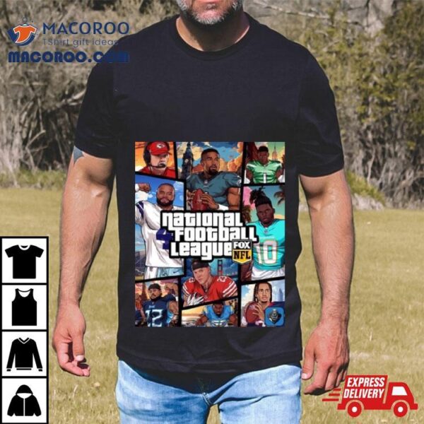 Grand Theft Auto Vice City The Nfl Edition T Shirt