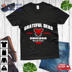 Grateful Dead Chicago Bears Soldier Field Tshirt