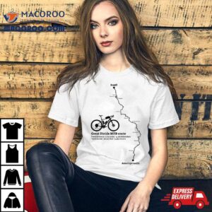 Great Divide Mtb Route Shirt 2 Great Divide Mtb Route Tshirt