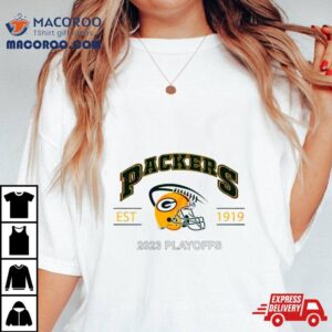 Green Bay Packers Football Playoffs Helme Tshirt