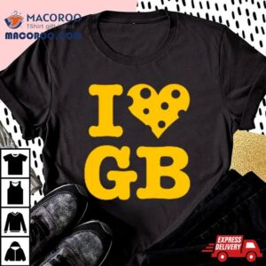 Green Bay Packers I Heart Gb Shirt