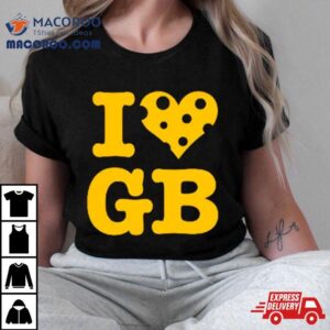 Green Bay Packers I Heart Gb Tshirt