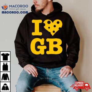 Green Bay Packers I Heart Gb Tshirt