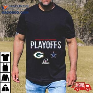 Green Bay Packers Vs Dallas Cowboys Super Wild Card Weekend Playoffs Tshirt