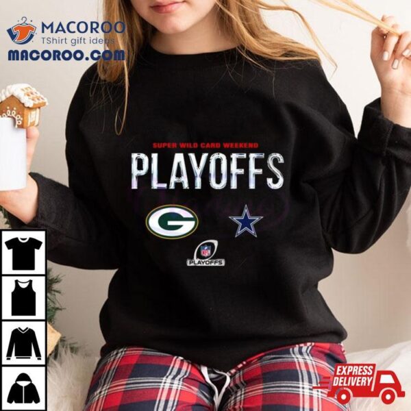 Green Bay Packers Vs Dallas Cowboys 2023 Super Wild Card Weekend Playoffs T Shirt