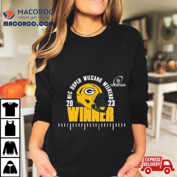 Green Bay Packers Winner Nfl Playoff Nfc Super Wildcard Weekend 2023 T Shirt