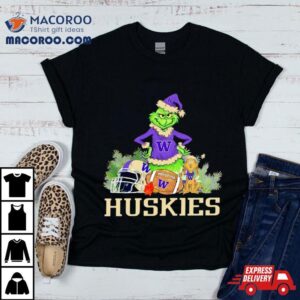 Grinch Washington Huskies Christmas Shirt