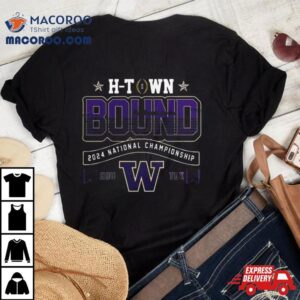 H T Wn Bound National Championship Washington Huskies Tshirt