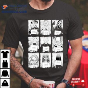 Halloween Characters Horror Villains Horror Movies Tshirt