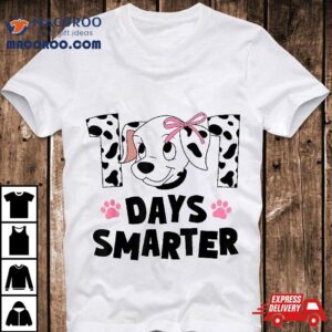 Happy Th Day Of School Teacher Days Smarter Rainbow Tshirt