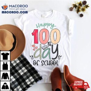 Happy Th Day Of School Teachers Kids Child Days Tshirt