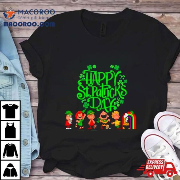 Happy St.patrick’s Day Snoopy Peanuts Shirt