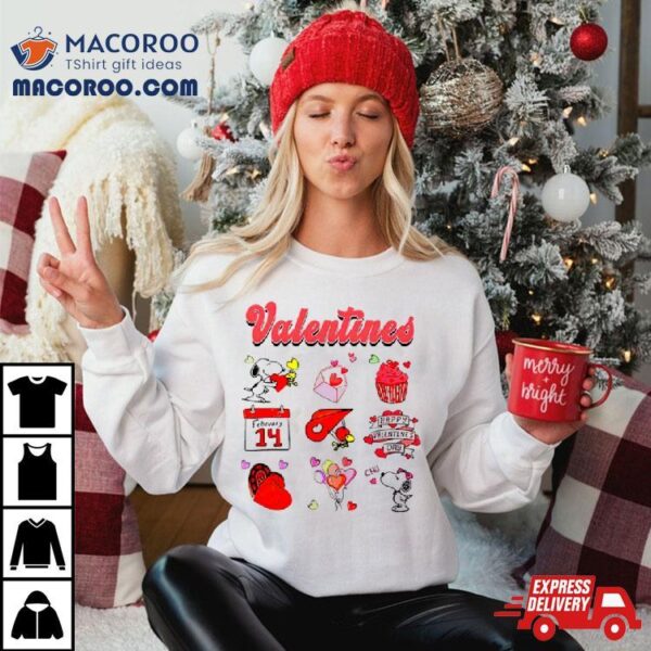 Happy Valentine’s Day Snoopy Love Shirt