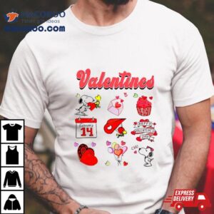 Happy Valentine S Day Snoopy Love Tshirt