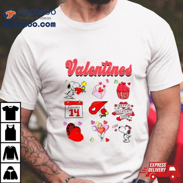 Happy Valentine’s Day Snoopy Love Shirt