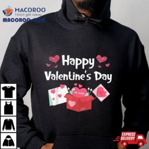 Happy Valentines Day Be Mine Cute Hearts V Day Pajama Tshirt