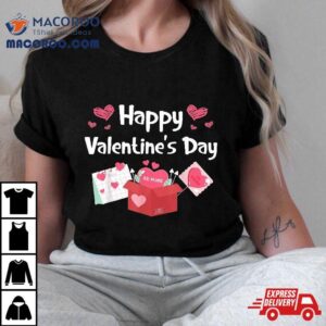 Happy Valentines Day Be Mine Cute Hearts V Day Pajama Tshirt