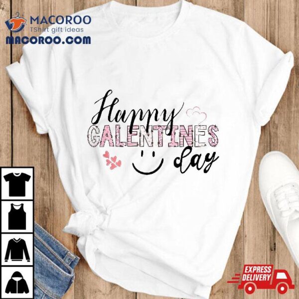 Happy Valentines Day Red Heart 2024 Galentine’s Shirt