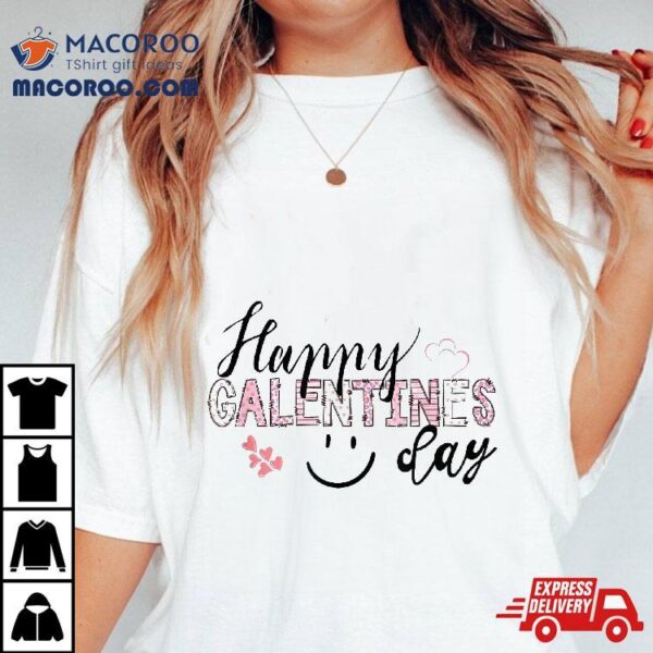 Happy Valentines Day Red Heart 2024 Galentine’s Shirt