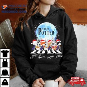 Harry Potter Abbey Road Christmas T Shirt