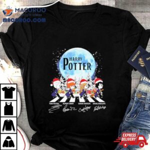 Harry Potter Abbey Road Christmas Tshirt