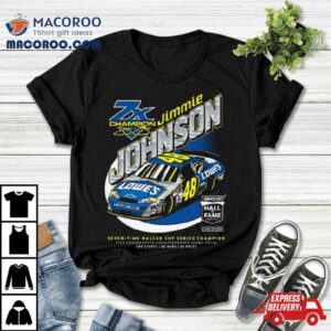 Hendrick Motorsports Jimmie Johnson Class Of Nhof Car Tshirt