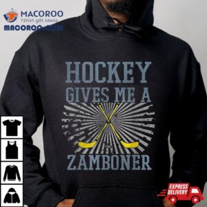 Hockey Gives Me A Zamboner Funny Fan Shirt