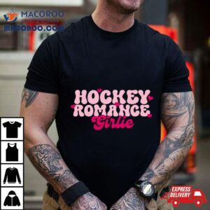 Hockey Romance Girlie Book Club Readers Tshirt