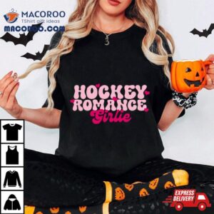 Hockey Romance Girlie Book Club Readers Tshirt