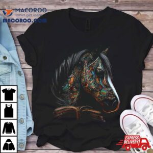 Horse Artwork – Motif Book Riding Animals Shirt