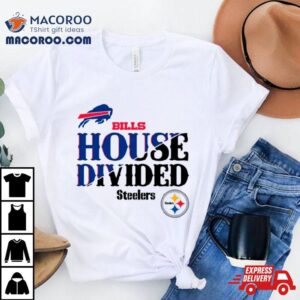 House Divided Buffalo Bills Vs Pittsburgh Steelers Tshirt