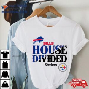 House Divided Buffalo Bills Vs Pittsburgh Steelers Tshirt